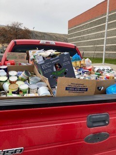 Food Drive ready to be delivered